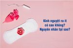 Kinh nguyệt ra ít là bệnh gì? Cách điều trị hiệu quả