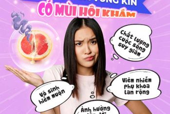 [Cảnh báo] Vùng kín có mùi hôi khắm do các nguyên nhân này